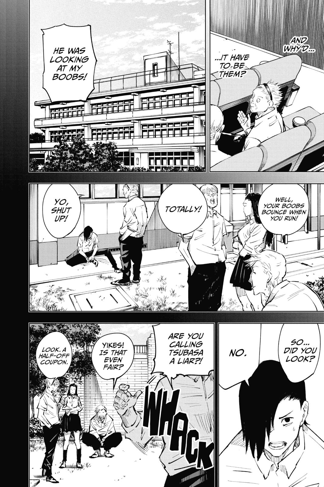 Jujutsu Kaisen Chapter 19 page 2 - Chapter 19: Young Fish and Reverse Punishment