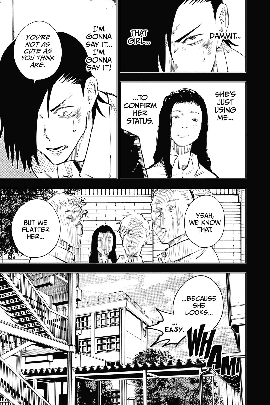 Jujutsu Kaisen Chapter 19 page 3 - Chapter 19: Young Fish and Reverse Punishment