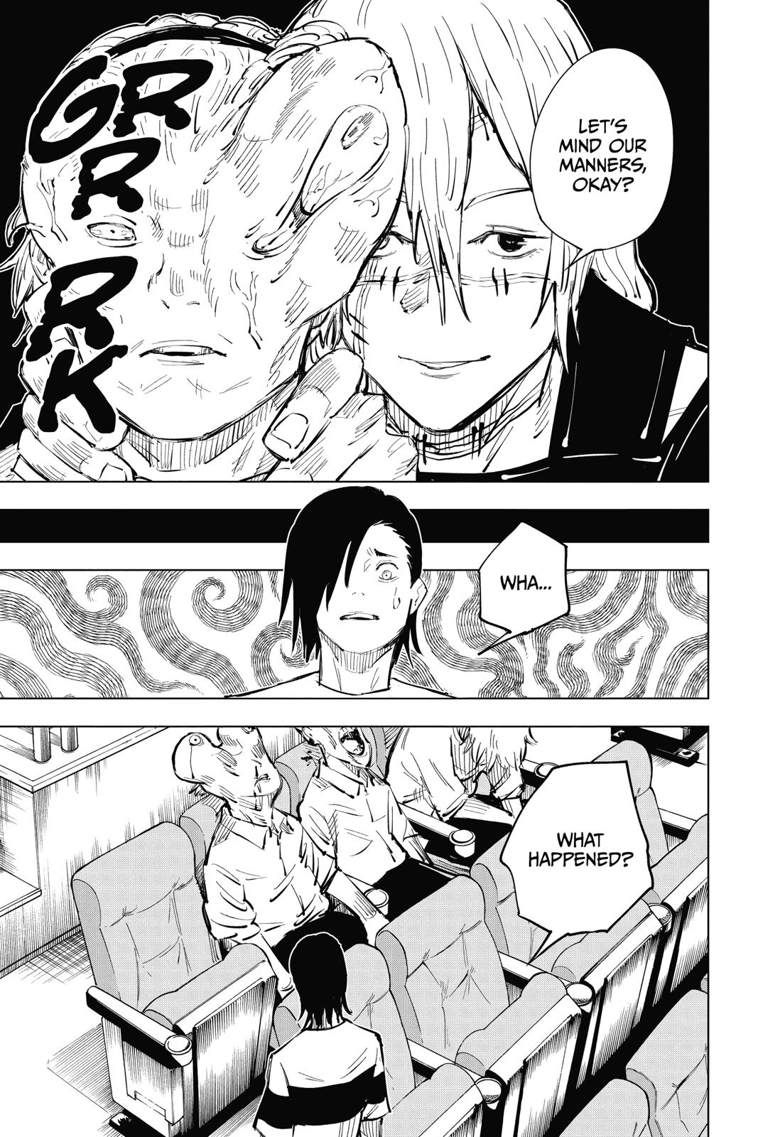 Jujutsu Kaisen Chapter 19 page 5 - Chapter 19: Young Fish and Reverse Punishment