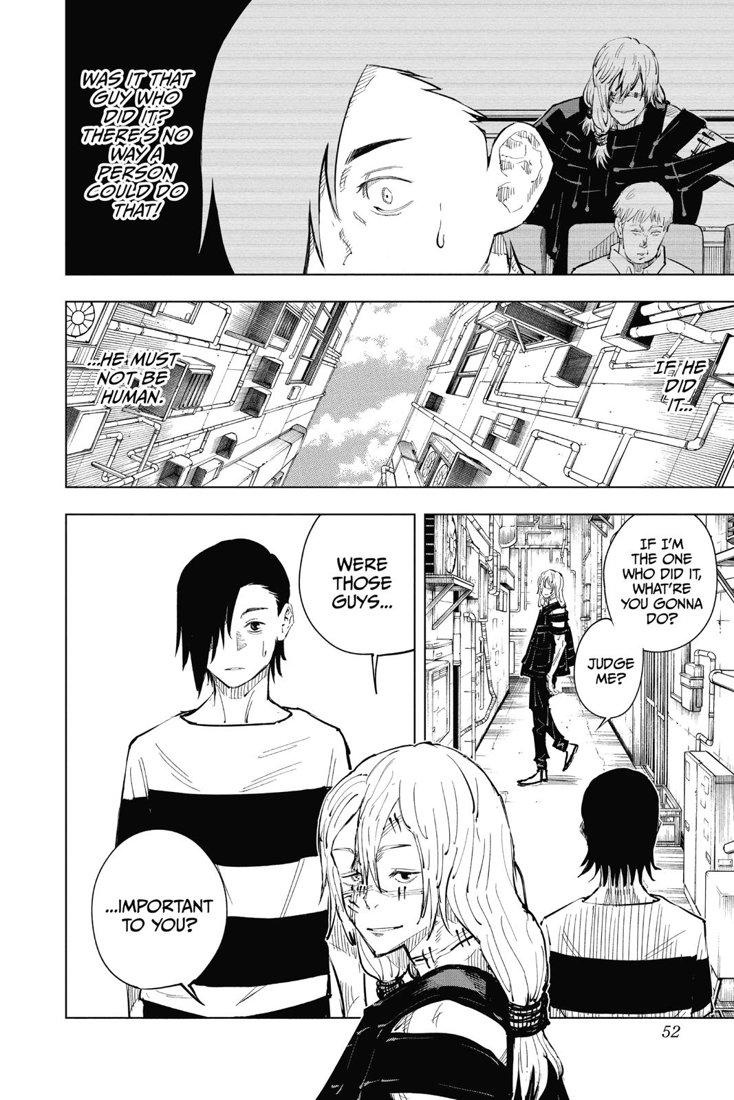 Jujutsu Kaisen Chapter 19 page 6 - Chapter 19: Young Fish and Reverse Punishment