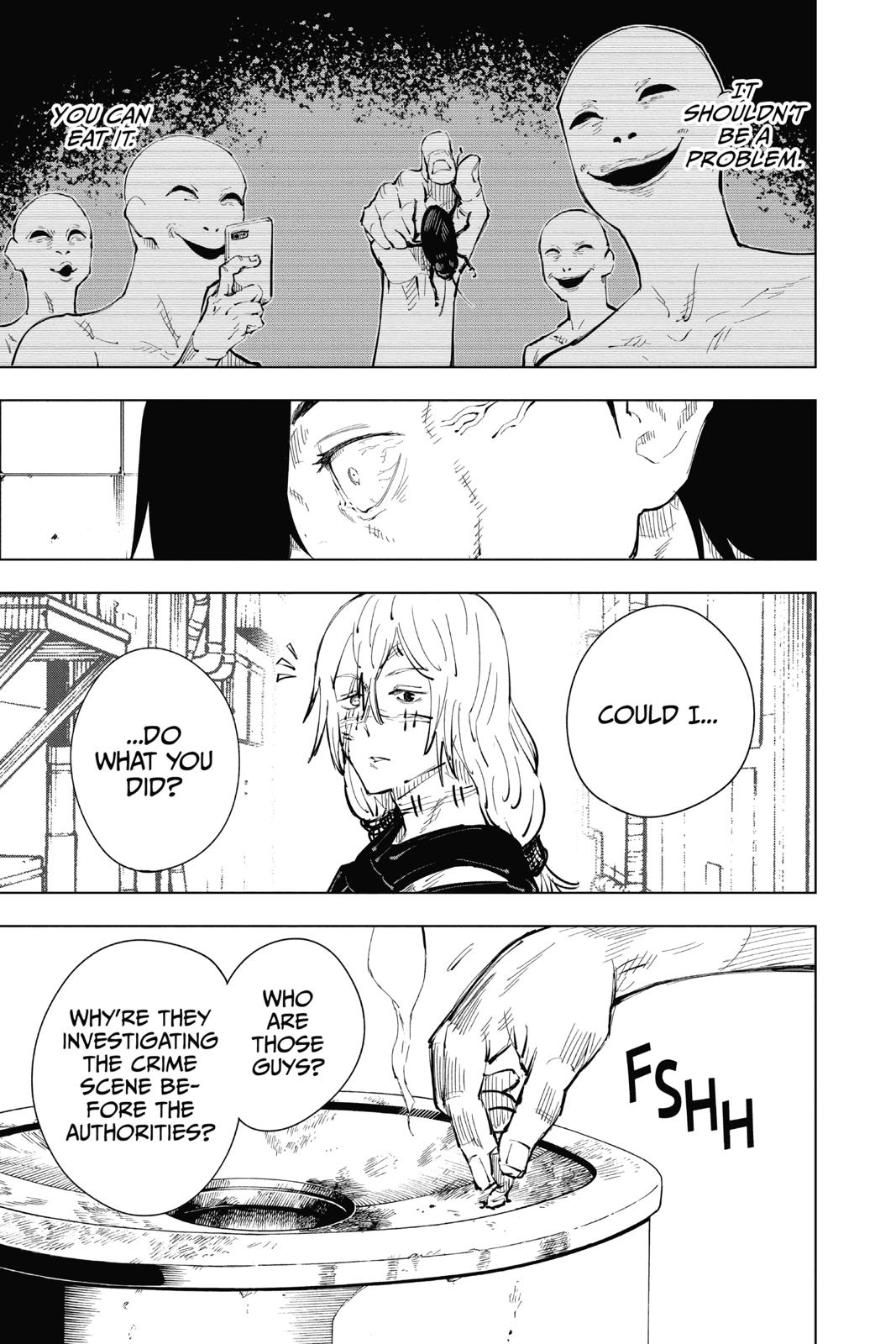Jujutsu Kaisen Chapter 19 page 7 - Chapter 19: Young Fish and Reverse Punishment