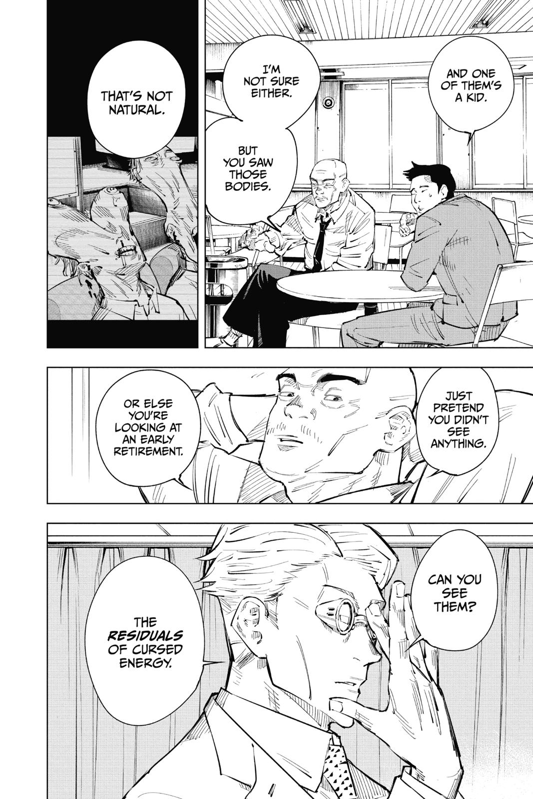 Jujutsu Kaisen Chapter 19 page 8 - Chapter 19: Young Fish and Reverse Punishment