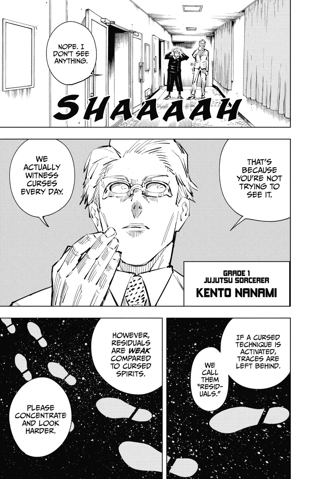 Jujutsu Kaisen Chapter 19 page 9 - Chapter 19: Young Fish and Reverse Punishment