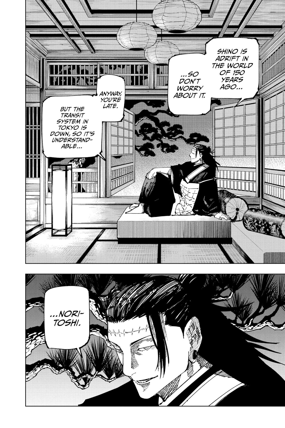 Jujutsu Kaisen Chapter 191 page 10 - Chapter 191: Sakurajima Colony, Part 1
