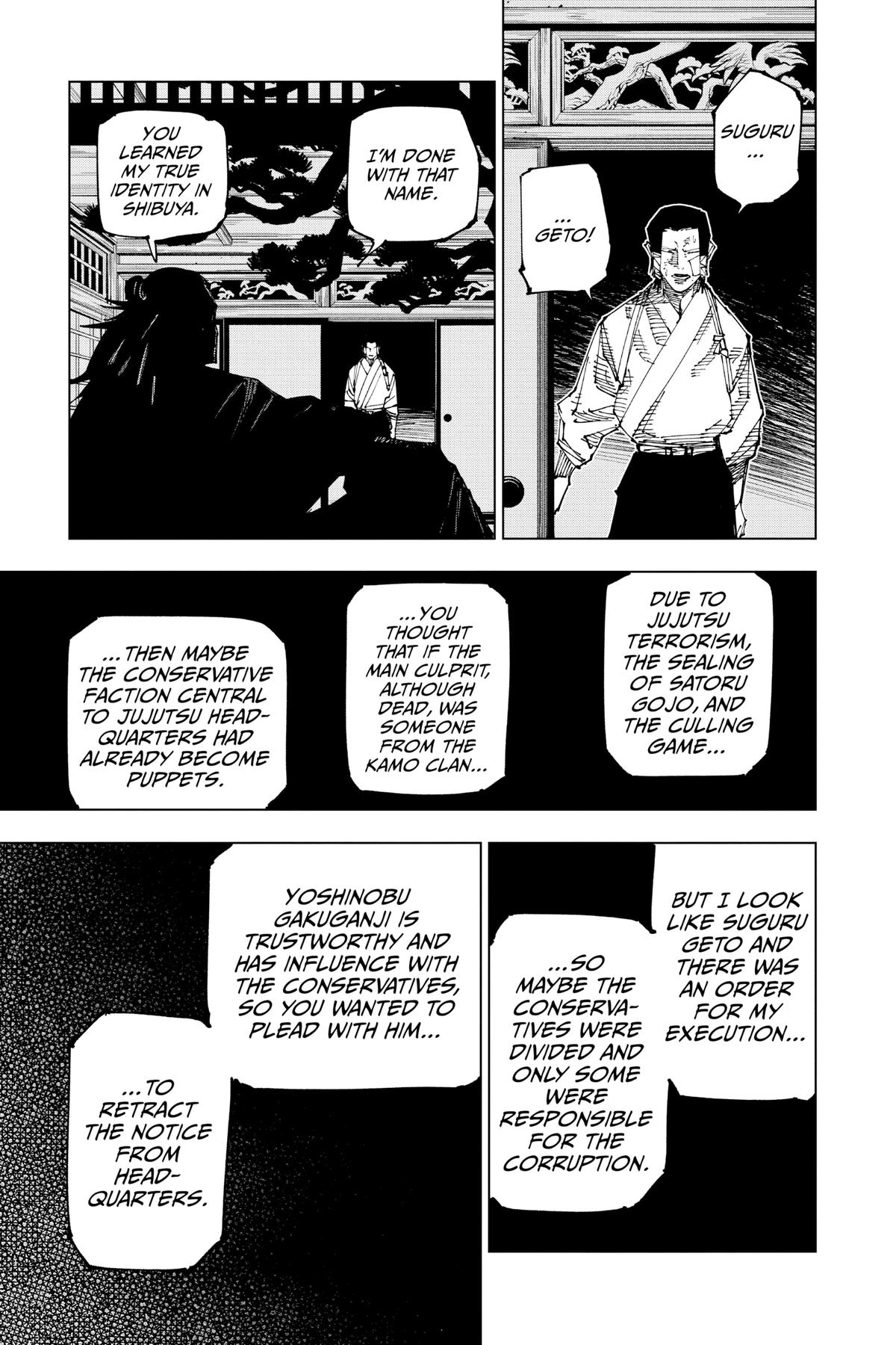 Jujutsu Kaisen Chapter 191 page 11 - Chapter 191: Sakurajima Colony, Part 1
