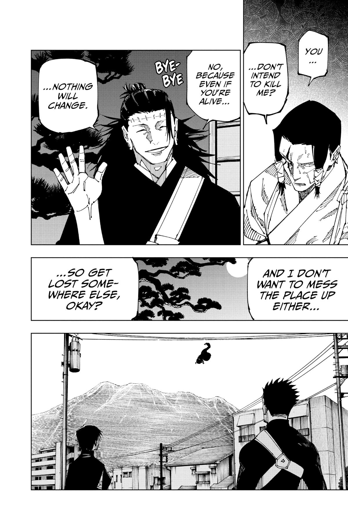 Jujutsu Kaisen Chapter 191 page 14 - Chapter 191: Sakurajima Colony, Part 1
