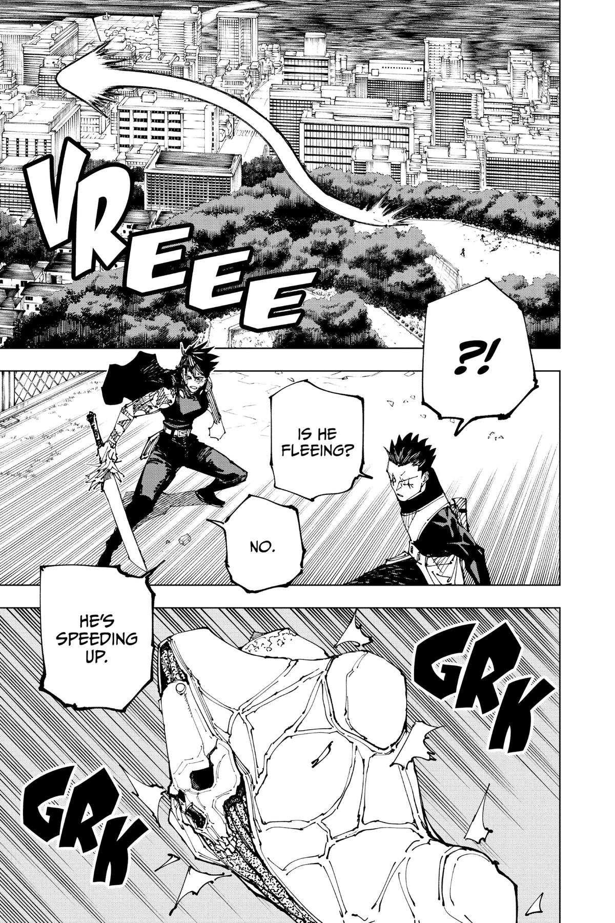 Jujutsu Kaisen Chapter 193 page 10 - Chapter 193: Sakurajima Colony, Part 3