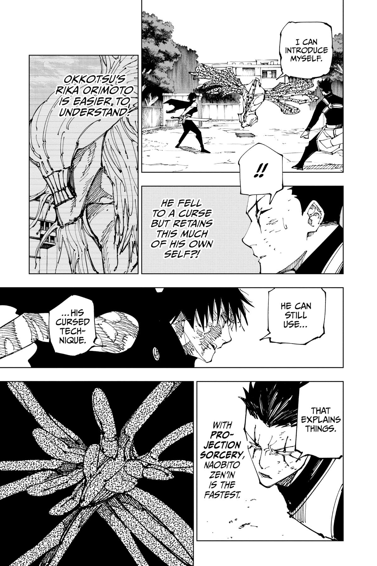 Jujutsu Kaisen Chapter 193 page 7 - Chapter 193: Sakurajima Colony, Part 3