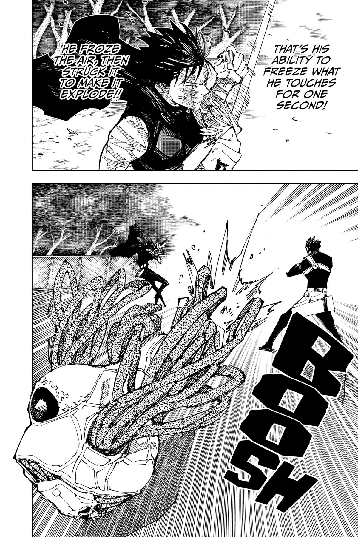 Jujutsu Kaisen Chapter 193 page 9 - Chapter 193: Sakurajima Colony, Part 3