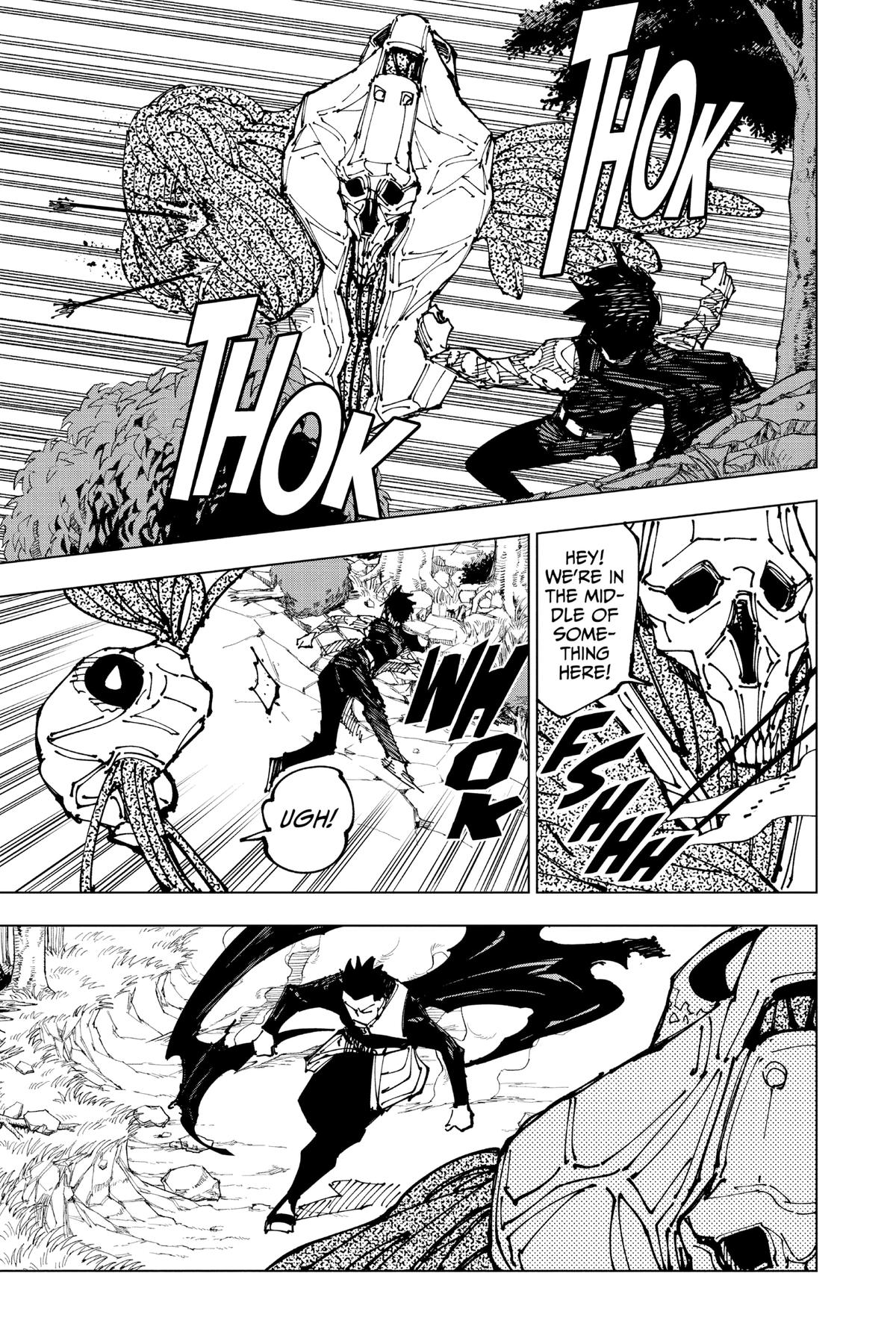 Jujutsu Kaisen Chapter 194 page 3 - Chapter 194: Sakurajima Colony, Part 4