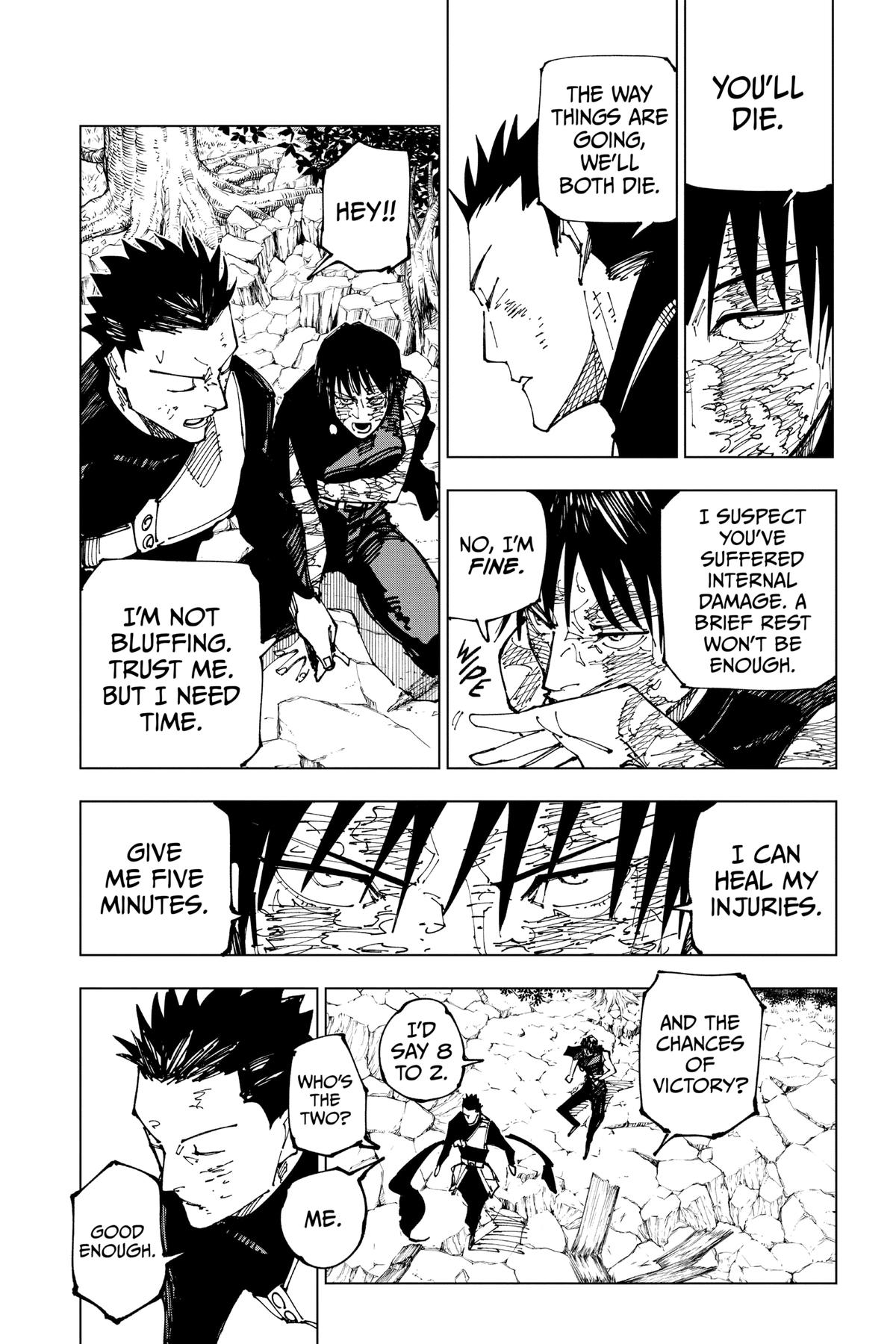 Jujutsu Kaisen Chapter 194 page 6 - Chapter 194: Sakurajima Colony, Part 4