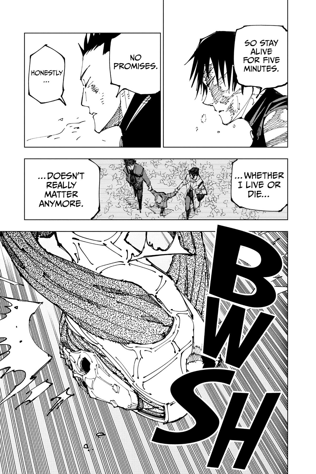 Jujutsu Kaisen Chapter 194 page 7 - Chapter 194: Sakurajima Colony, Part 4