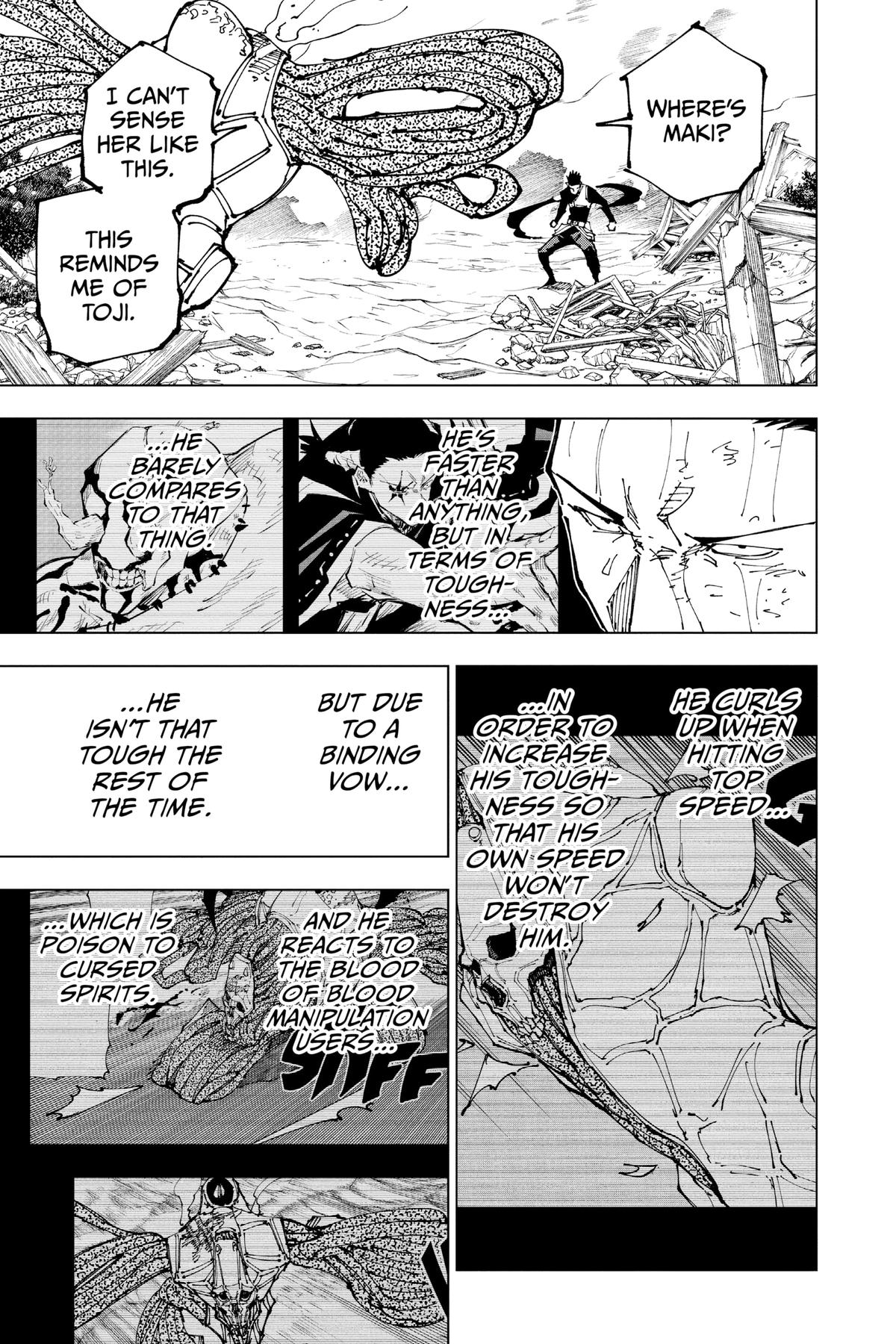 Jujutsu Kaisen Chapter 194 page 9 - Chapter 194: Sakurajima Colony, Part 4