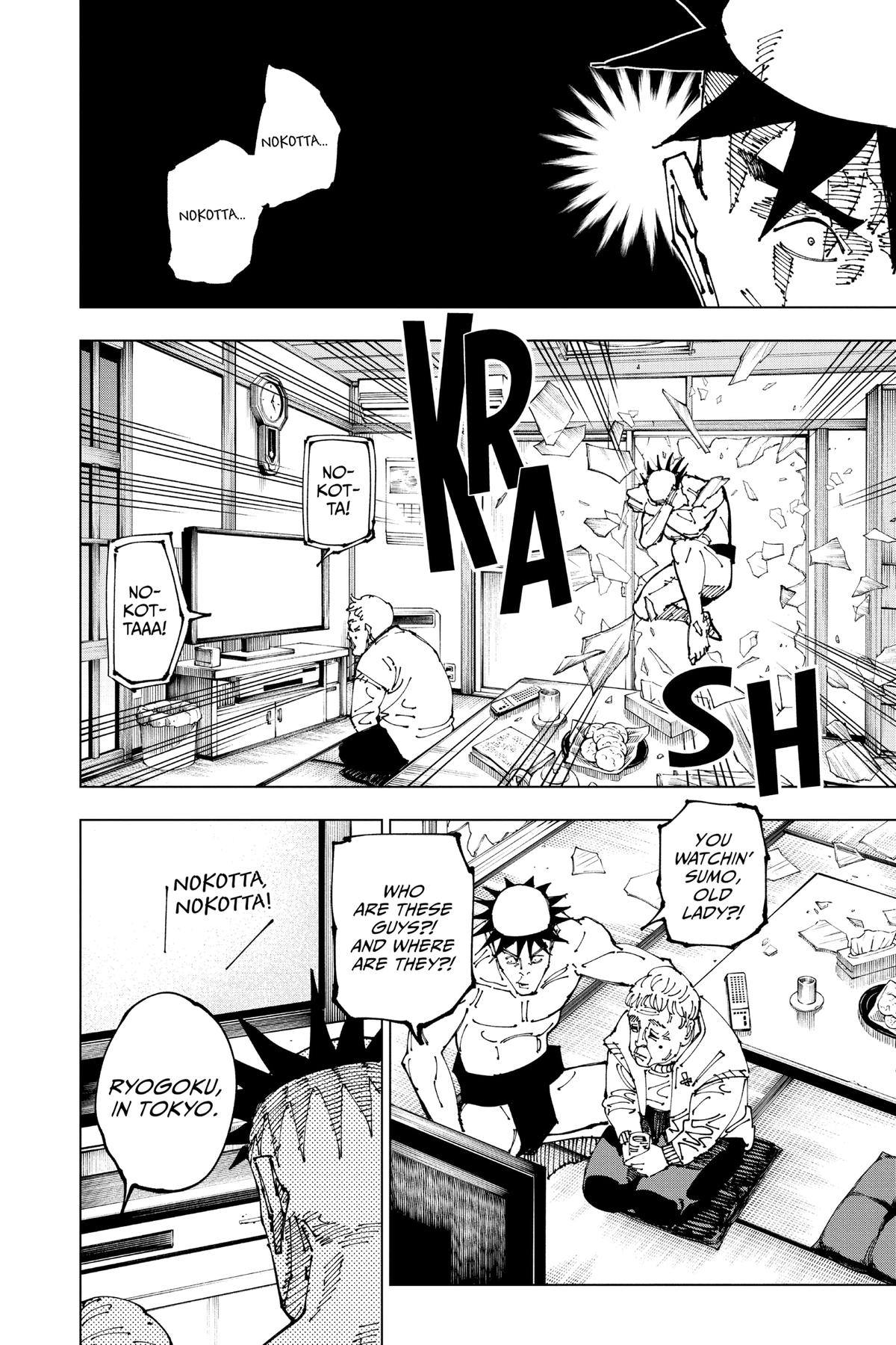 Jujutsu Kaisen Chapter 195 page 6 - Chapter 195: Sakurajima Colony, Part 5