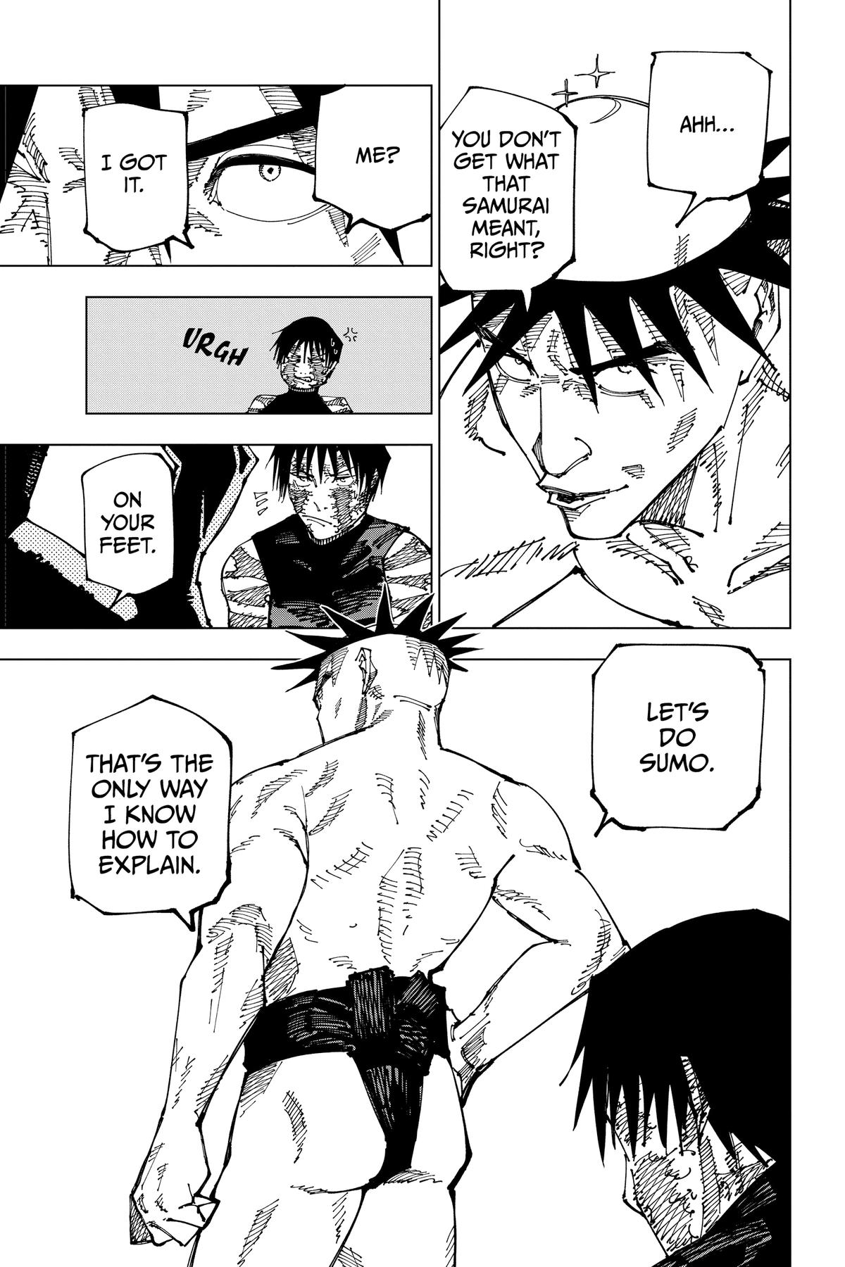 Jujutsu Kaisen Chapter 196 page 11 - Chapter 196: Sakurajima Colony, Part 6