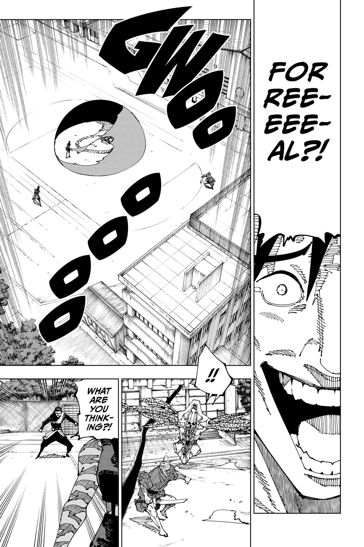 Jujutsu Kaisen Chapter 196 page 3 - Chapter 196: Sakurajima Colony, Part 6