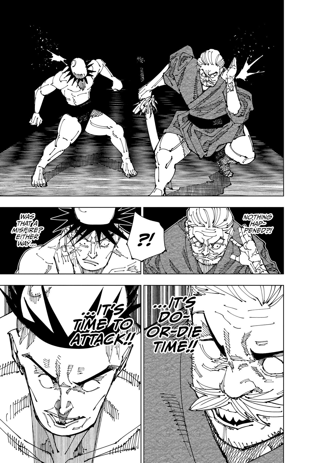 Jujutsu Kaisen Chapter 198 page 4 - Chapter 198: Sakurajima Colony, Part 8