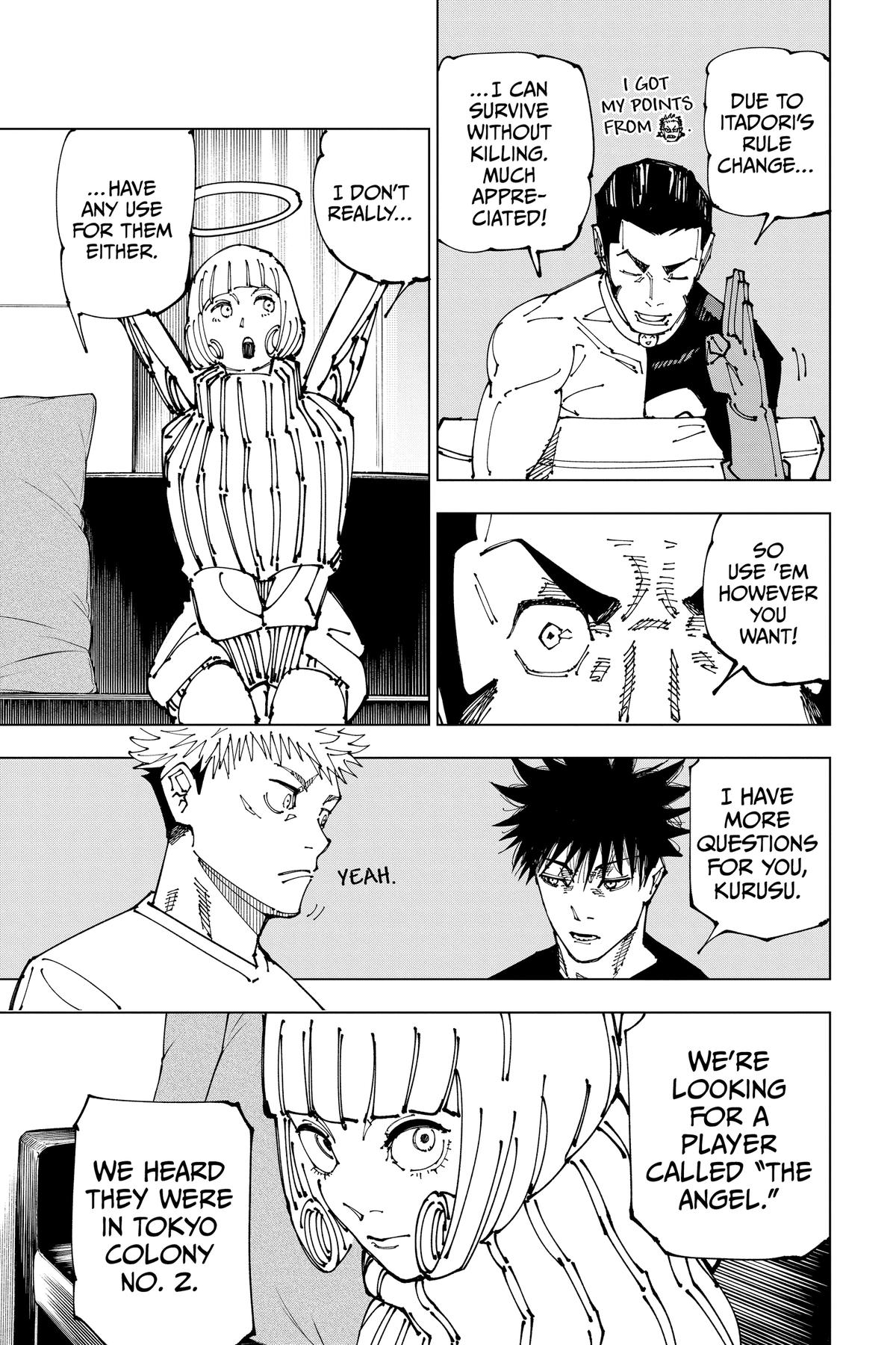 Jujutsu Kaisen Chapter 199 page 11 - Chapter 199: Resentful Names