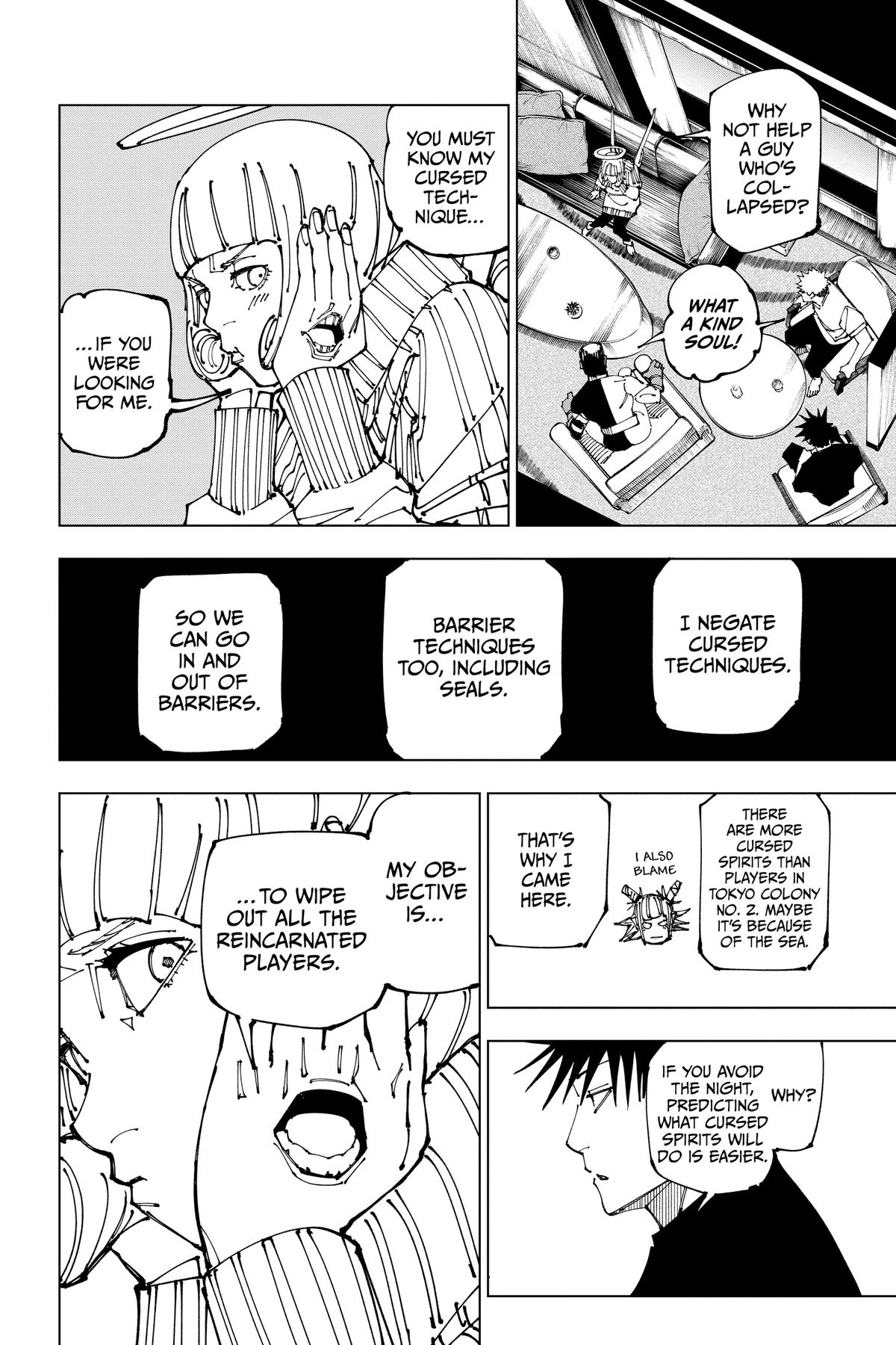 Jujutsu Kaisen Chapter 199 page 14 - Chapter 199: Resentful Names