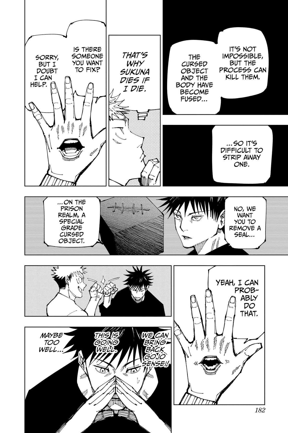 Jujutsu Kaisen Chapter 199 page 16 - Chapter 199: Resentful Names