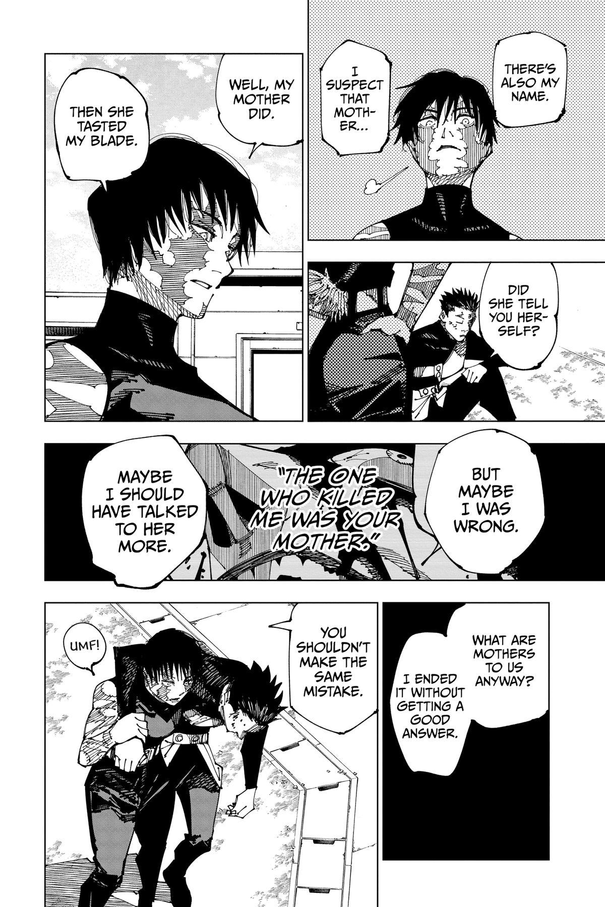 Jujutsu Kaisen Chapter 199 page 2 - Chapter 199: Resentful Names