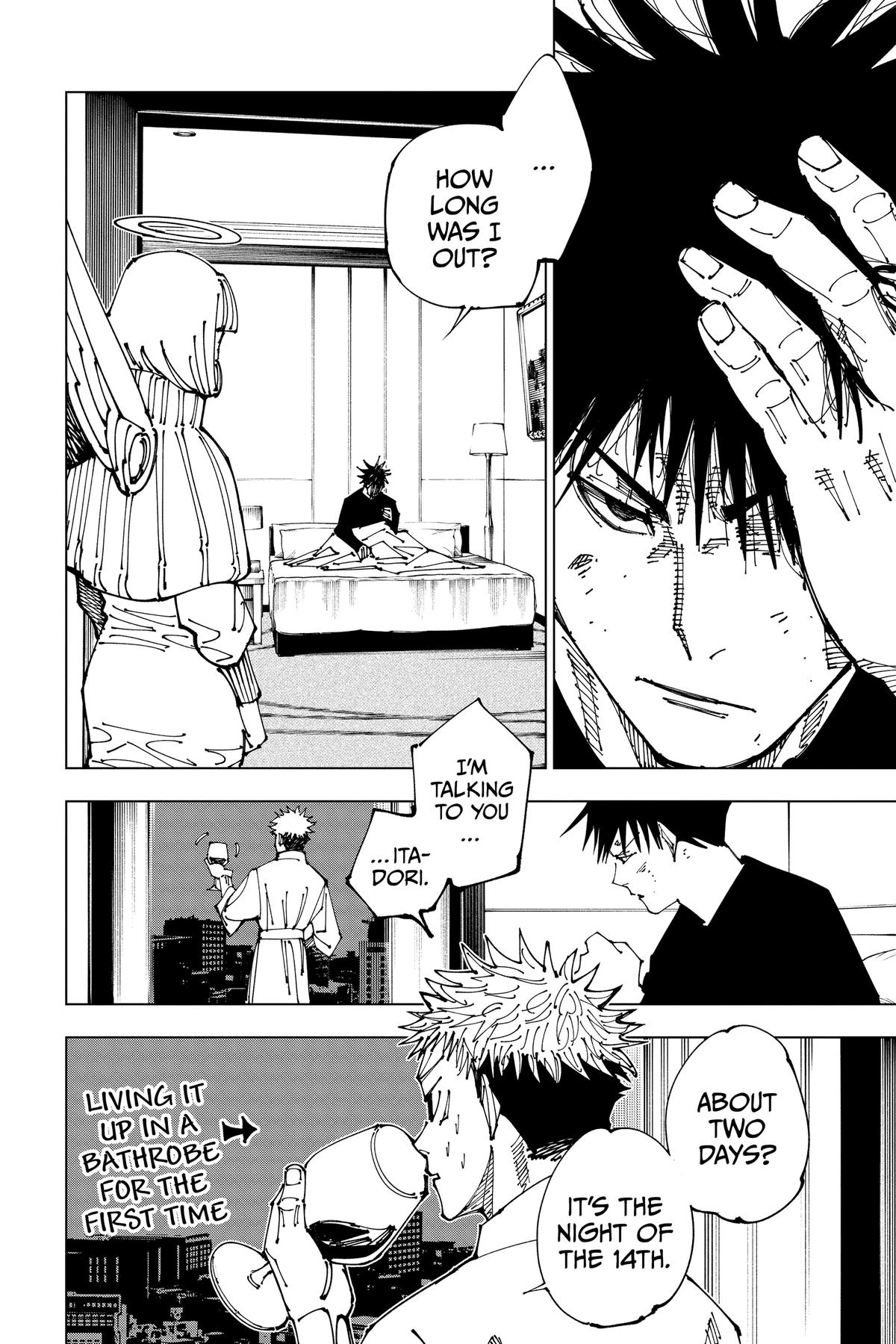 Jujutsu Kaisen Chapter 199 page 6 - Chapter 199: Resentful Names