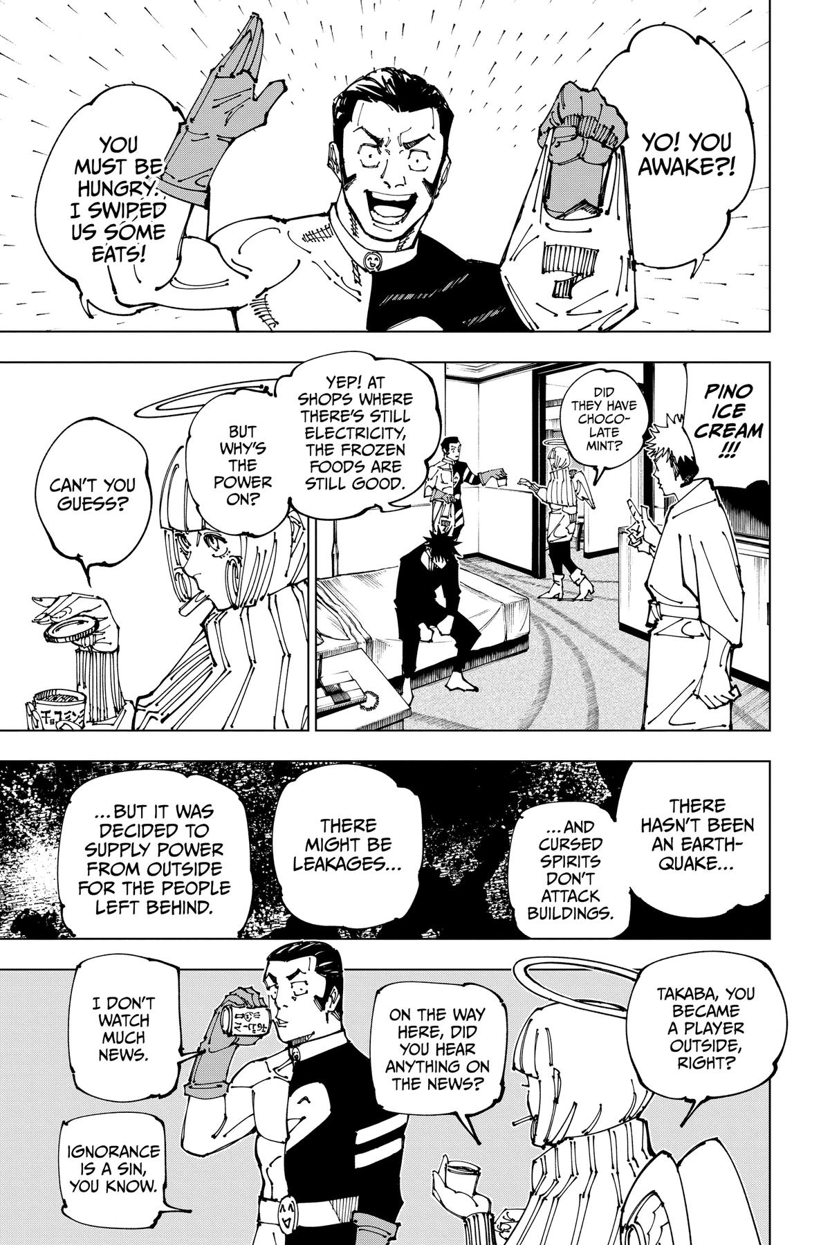 Jujutsu Kaisen Chapter 199 page 7 - Chapter 199: Resentful Names