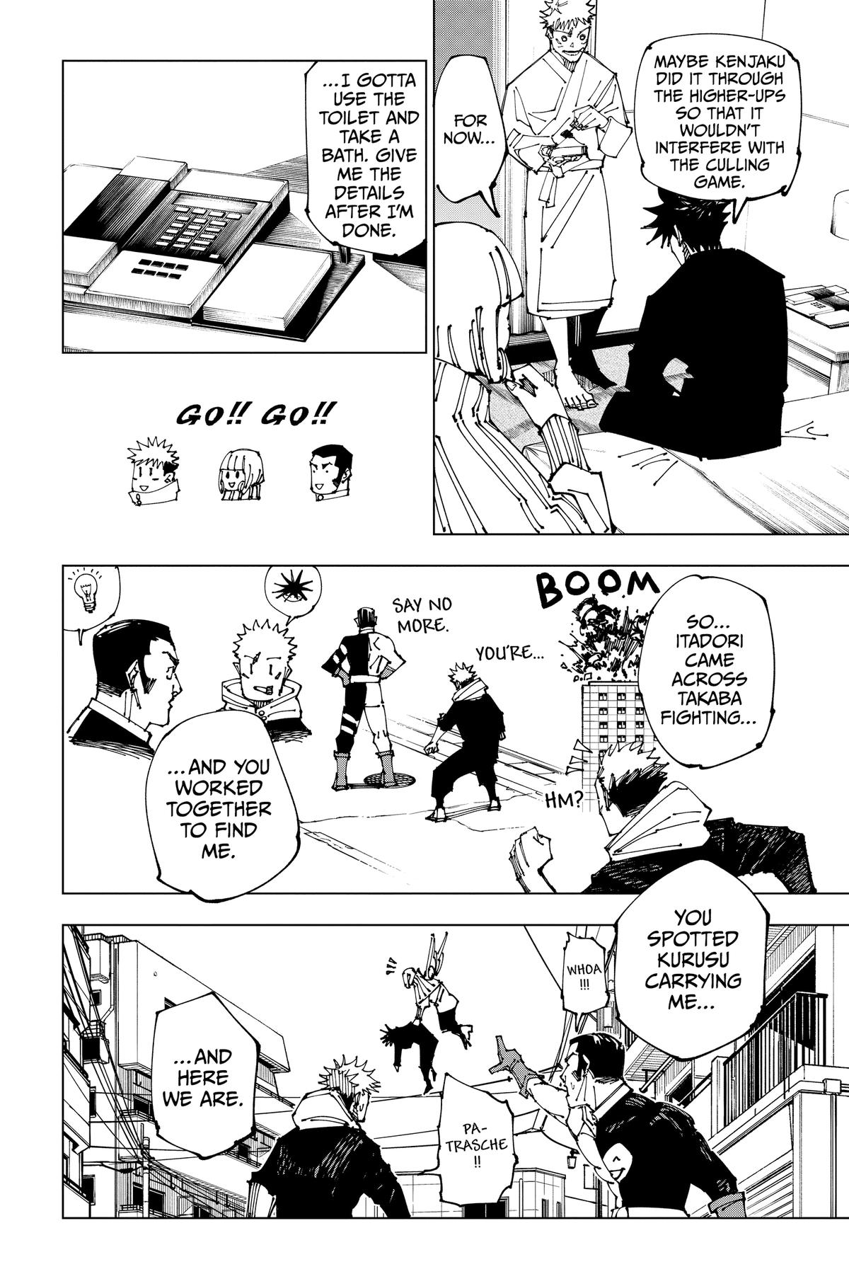 Jujutsu Kaisen Chapter 199 page 8 - Chapter 199: Resentful Names
