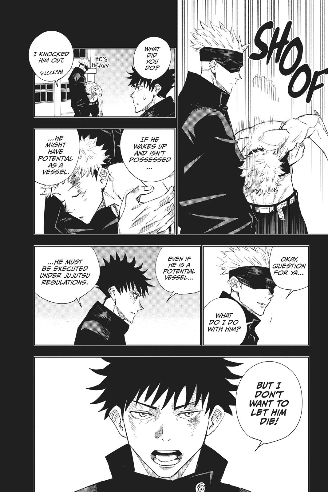 Jujutsu Kaisen Chapter 2 page 12 - Chapter 2: Secret Execution