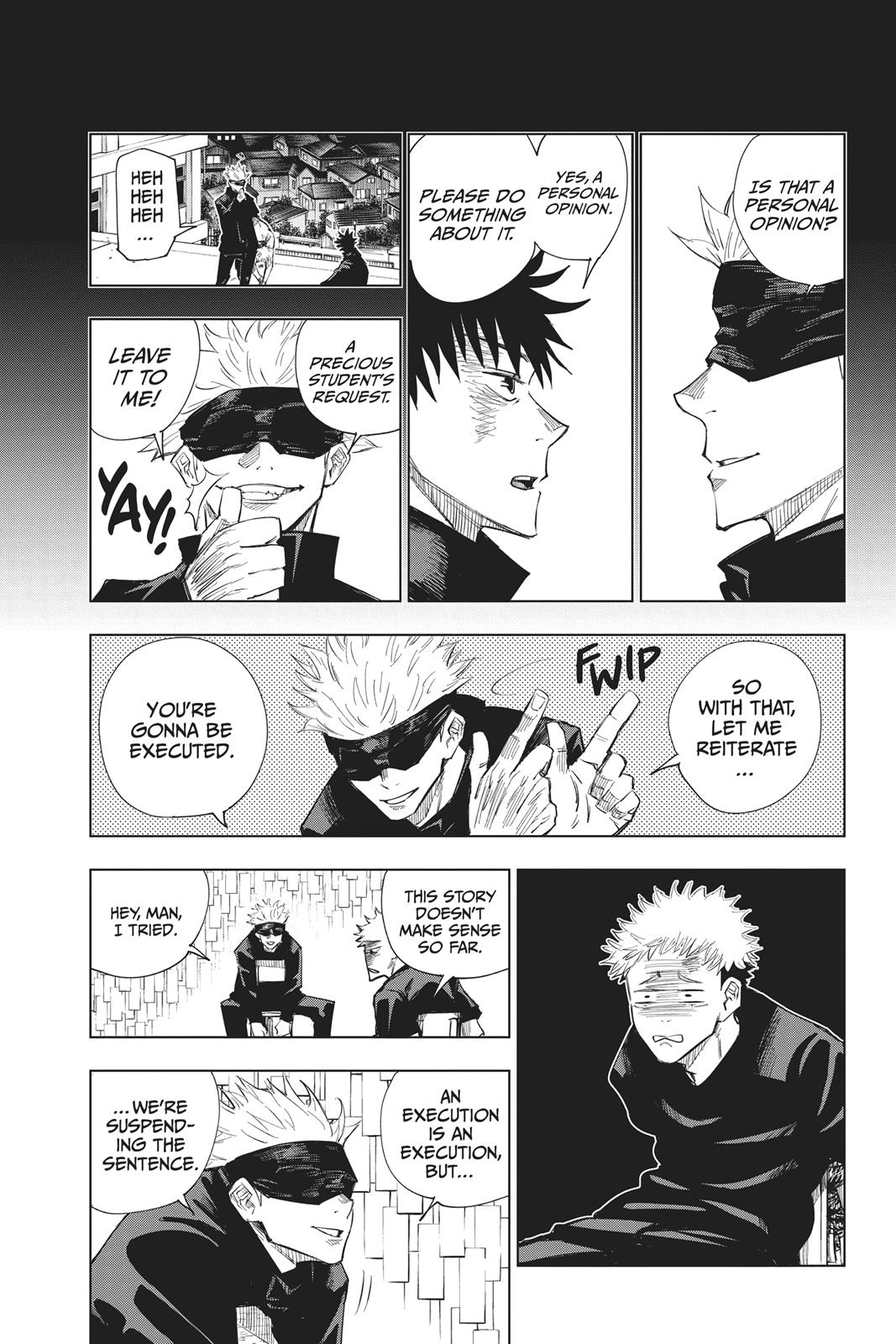Jujutsu Kaisen Chapter 2 page 13 - Chapter 2: Secret Execution