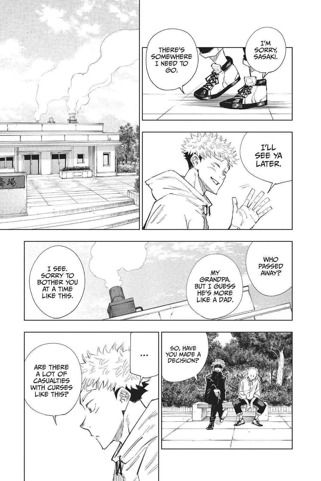 Jujutsu Kaisen Chapter 2 page 19 - Chapter 2: Secret Execution