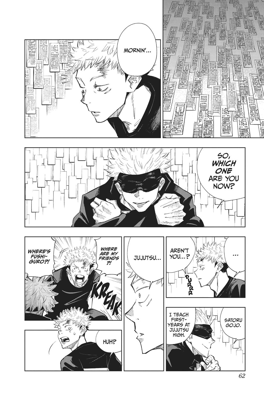 Jujutsu Kaisen Chapter 2 page 2 - Chapter 2: Secret Execution
