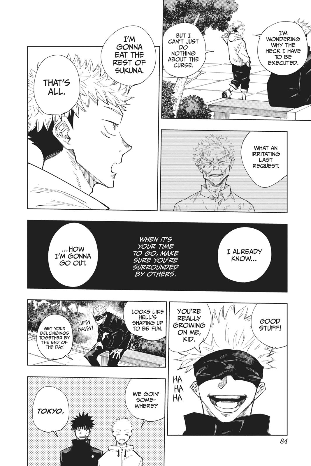 Jujutsu Kaisen Chapter 2 page 24 - Chapter 2: Secret Execution