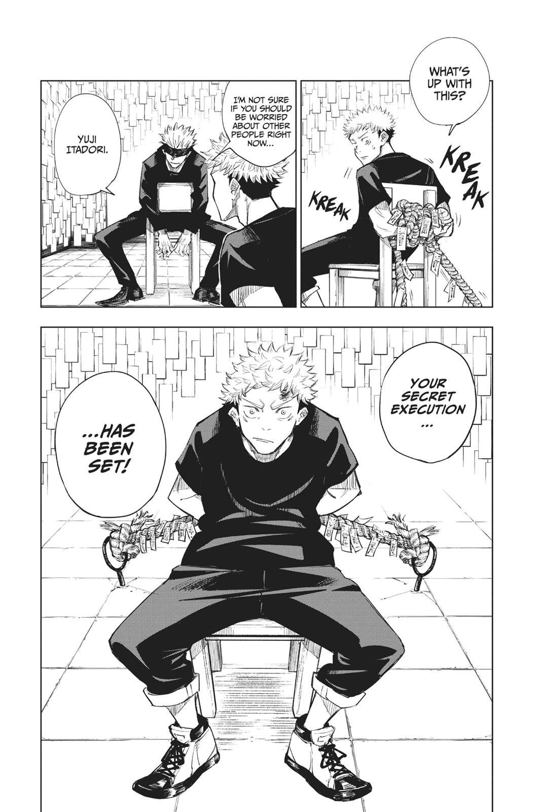 Jujutsu Kaisen Chapter 2 page 3 - Chapter 2: Secret Execution