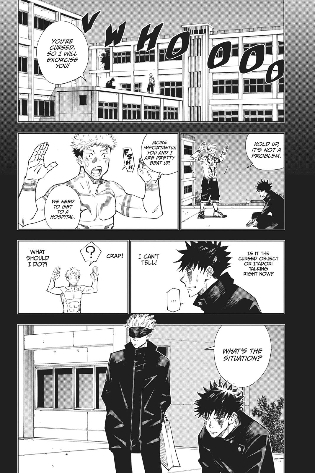 Jujutsu Kaisen Chapter 2 page 4 - Chapter 2: Secret Execution
