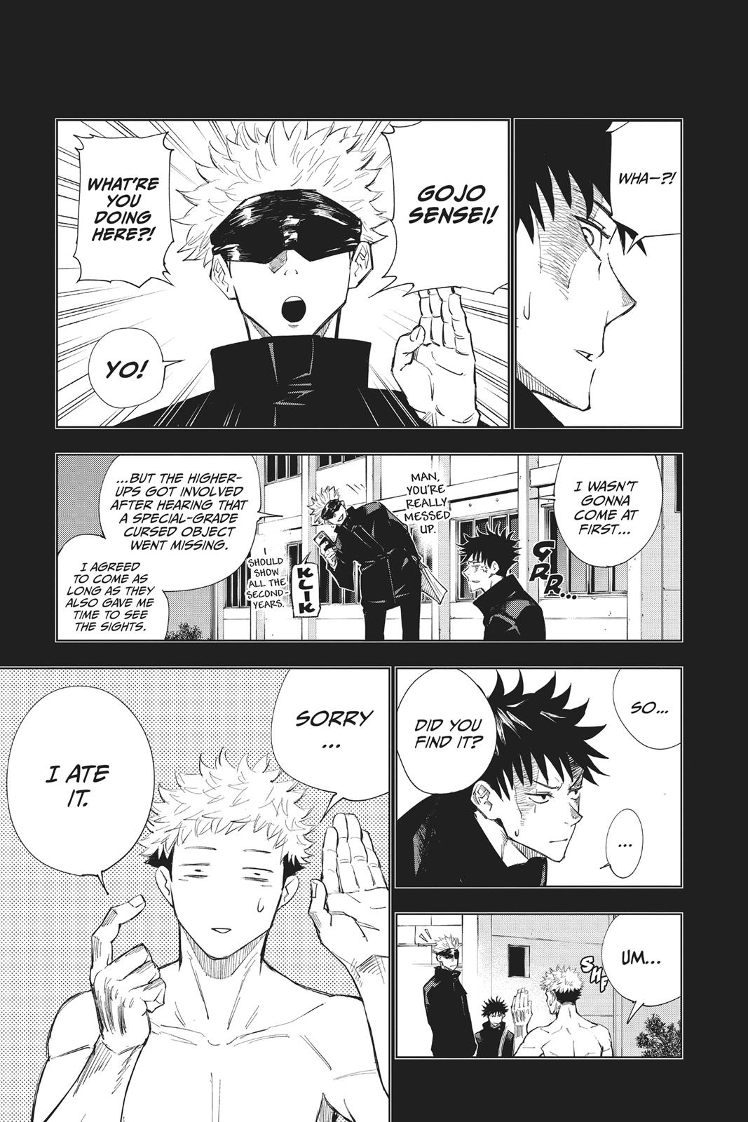 Jujutsu Kaisen Chapter 2 page 5 - Chapter 2: Secret Execution