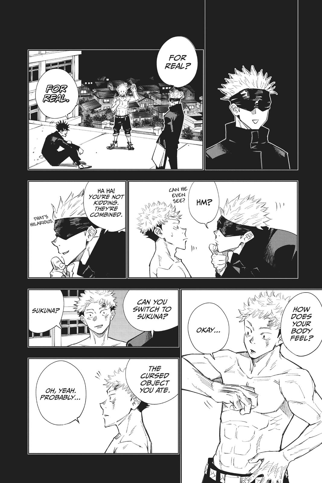 Jujutsu Kaisen Chapter 2 page 6 - Chapter 2: Secret Execution