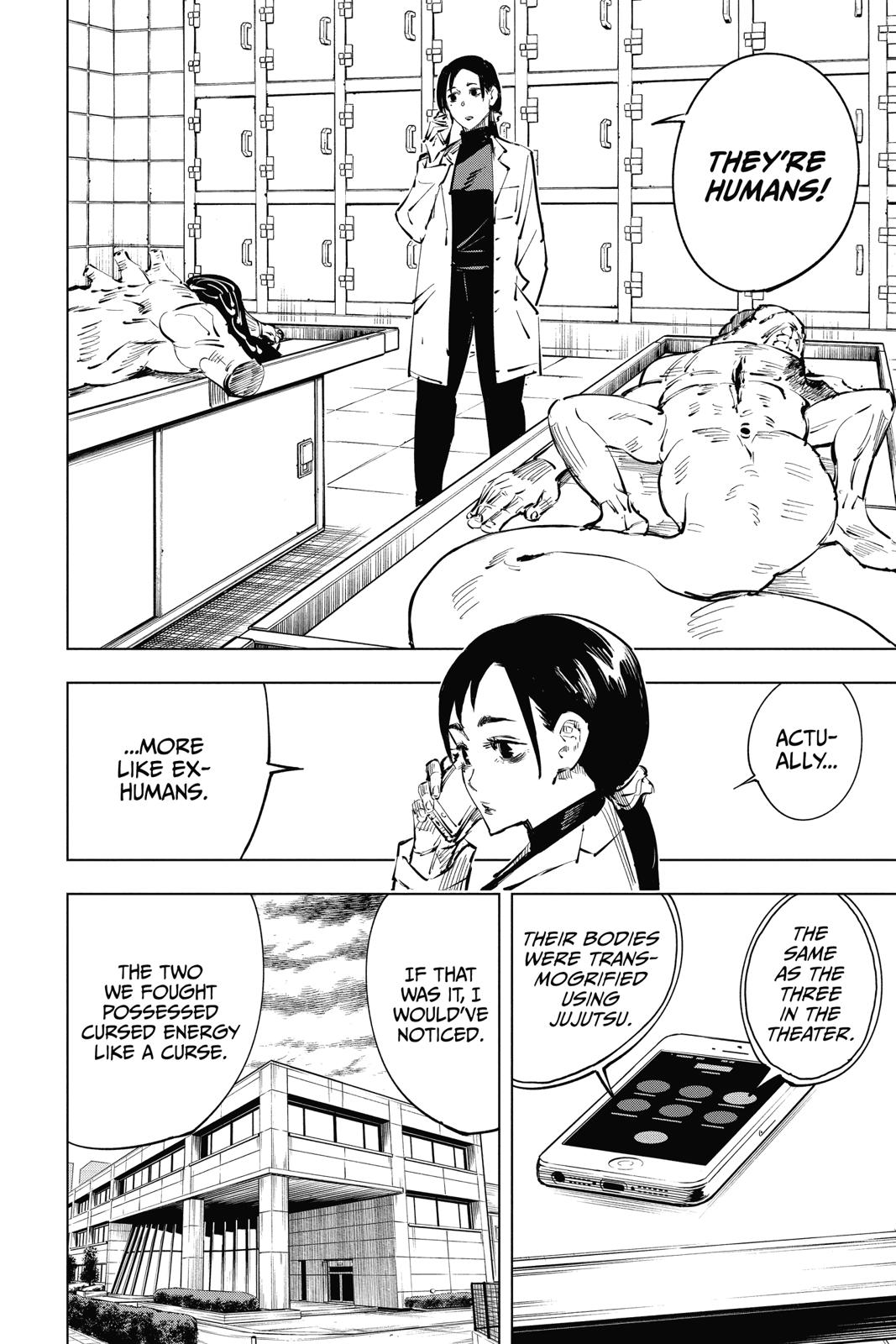Jujutsu Kaisen Chapter 20 page 12 - Chapter 20: Young Fish and Reverse Punishment, Part 2