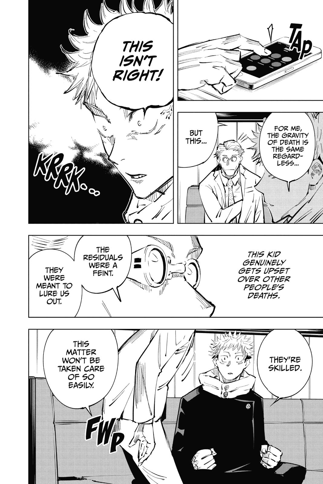 Jujutsu Kaisen Chapter 20 page 14 - Chapter 20: Young Fish and Reverse Punishment, Part 2