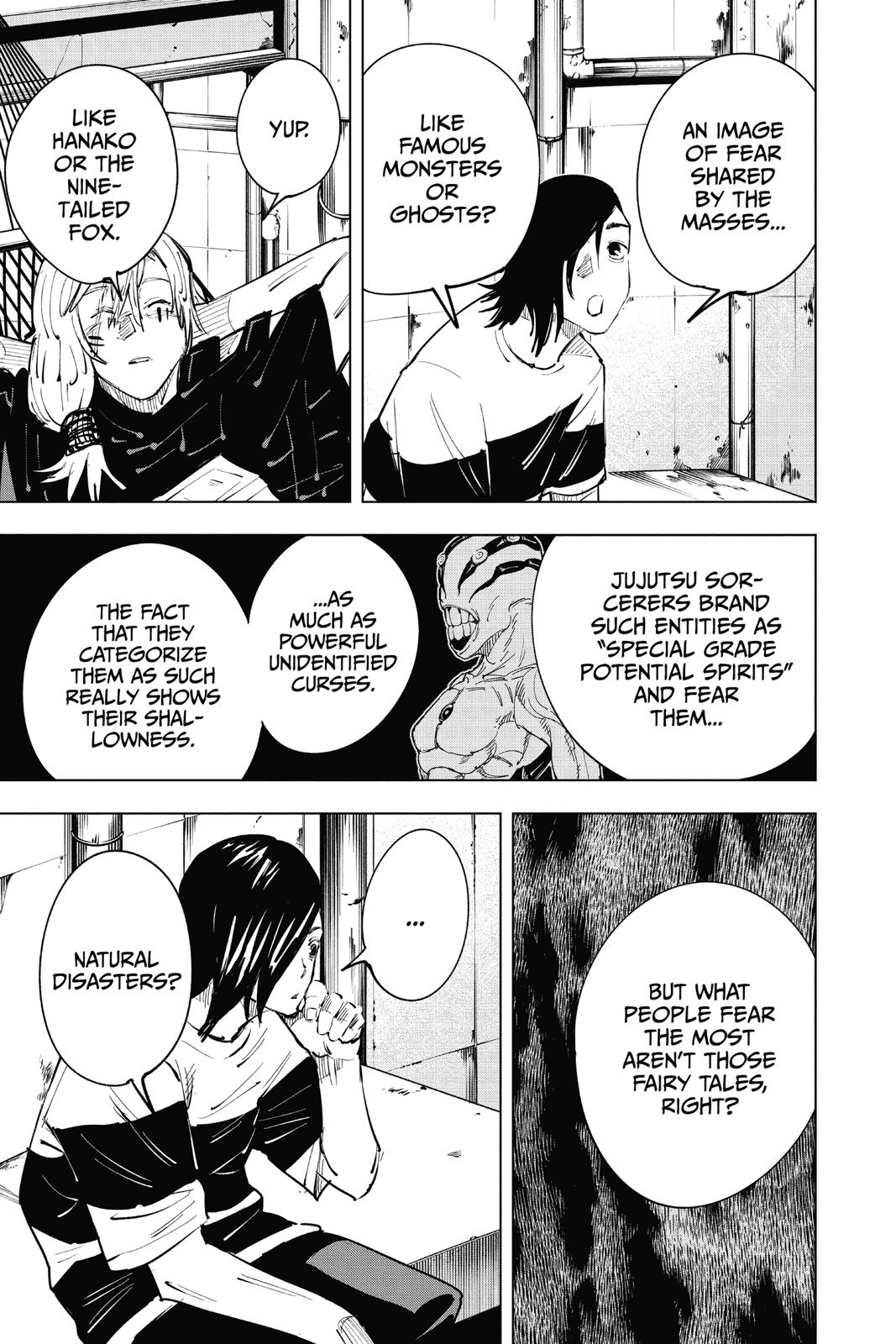 Jujutsu Kaisen Chapter 20 page 17 - Chapter 20: Young Fish and Reverse Punishment, Part 2
