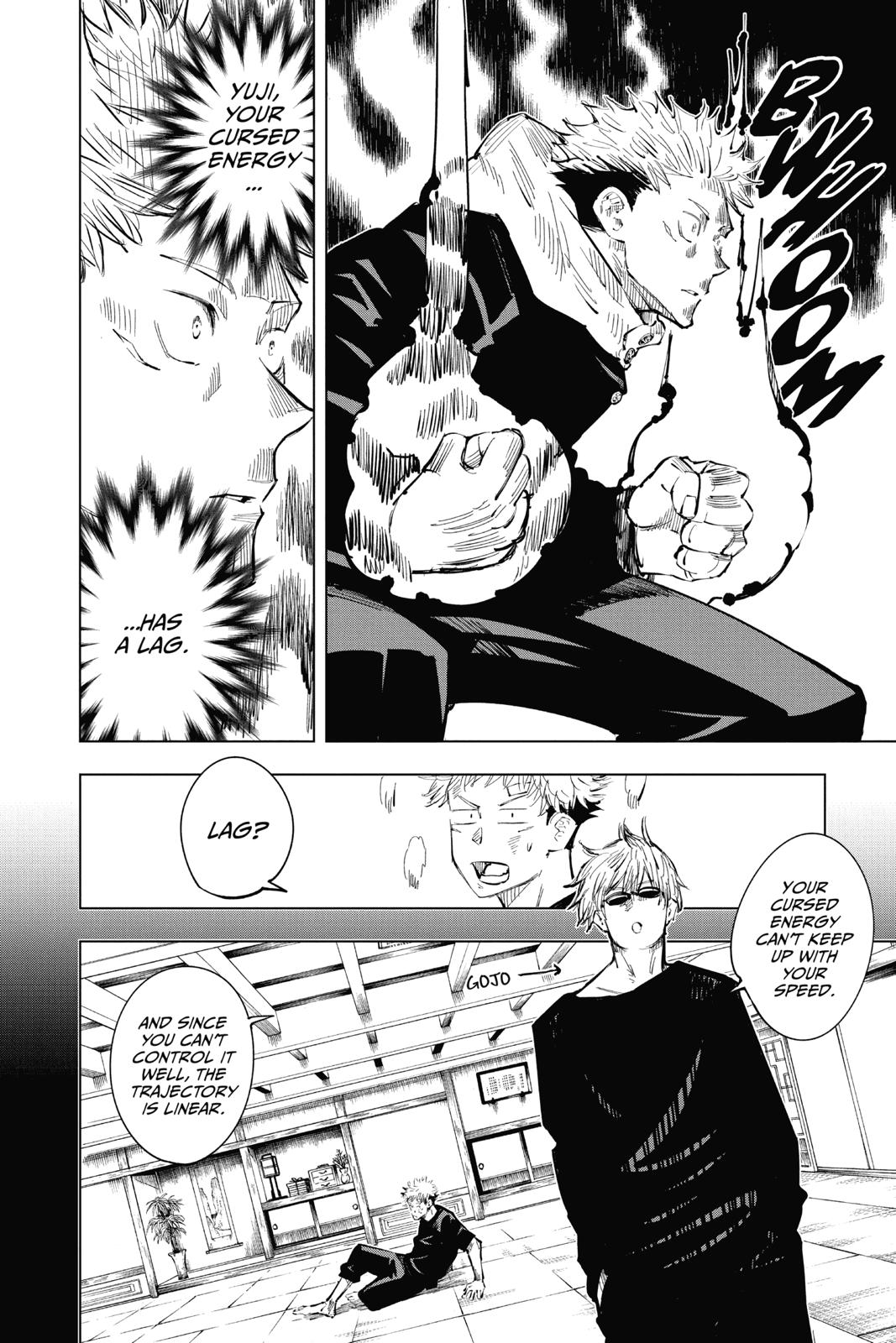 Jujutsu Kaisen Chapter 20 page 6 - Chapter 20: Young Fish and Reverse Punishment, Part 2