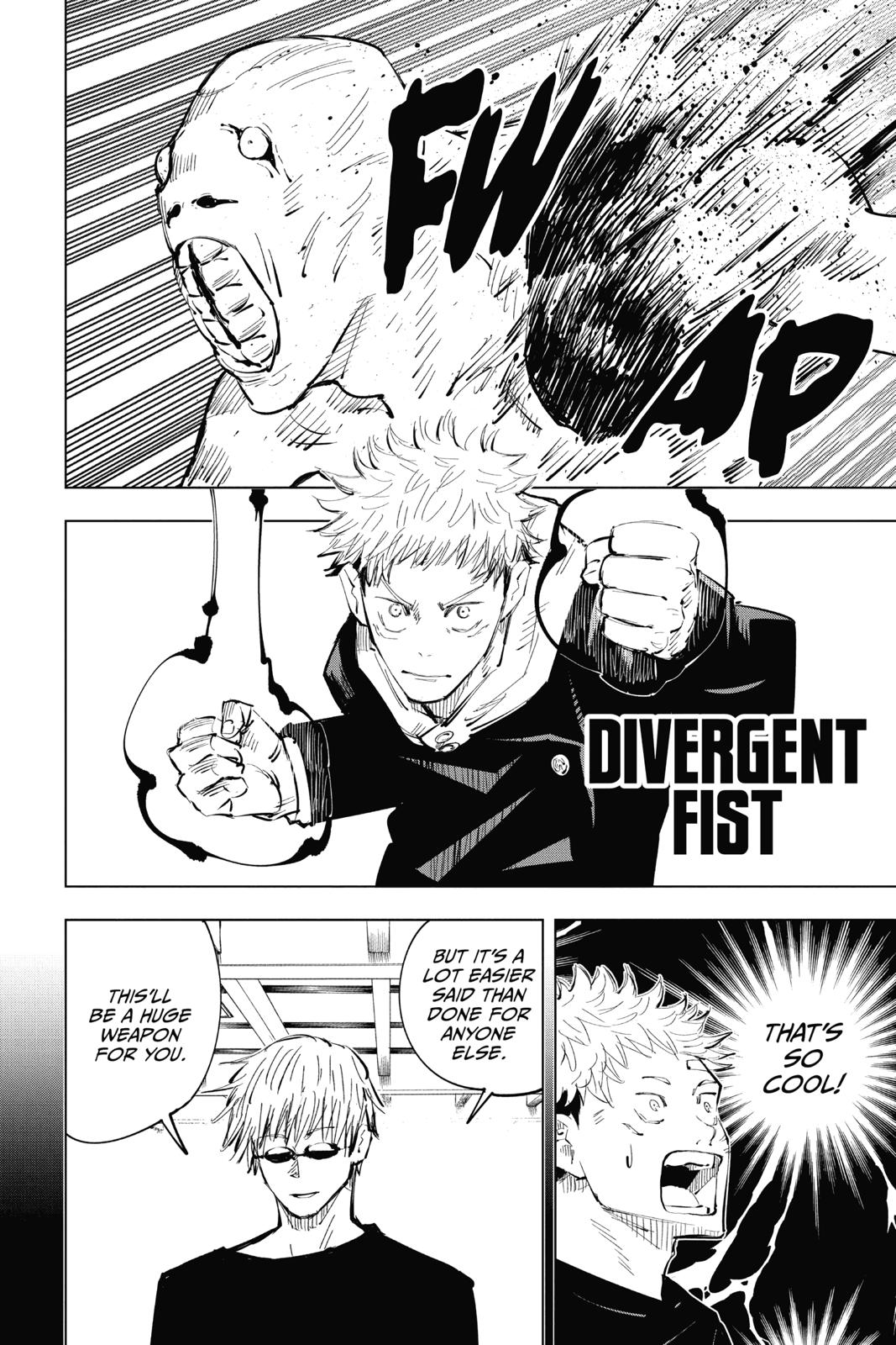 Jujutsu Kaisen Chapter 20 page 8 - Chapter 20: Young Fish and Reverse Punishment, Part 2