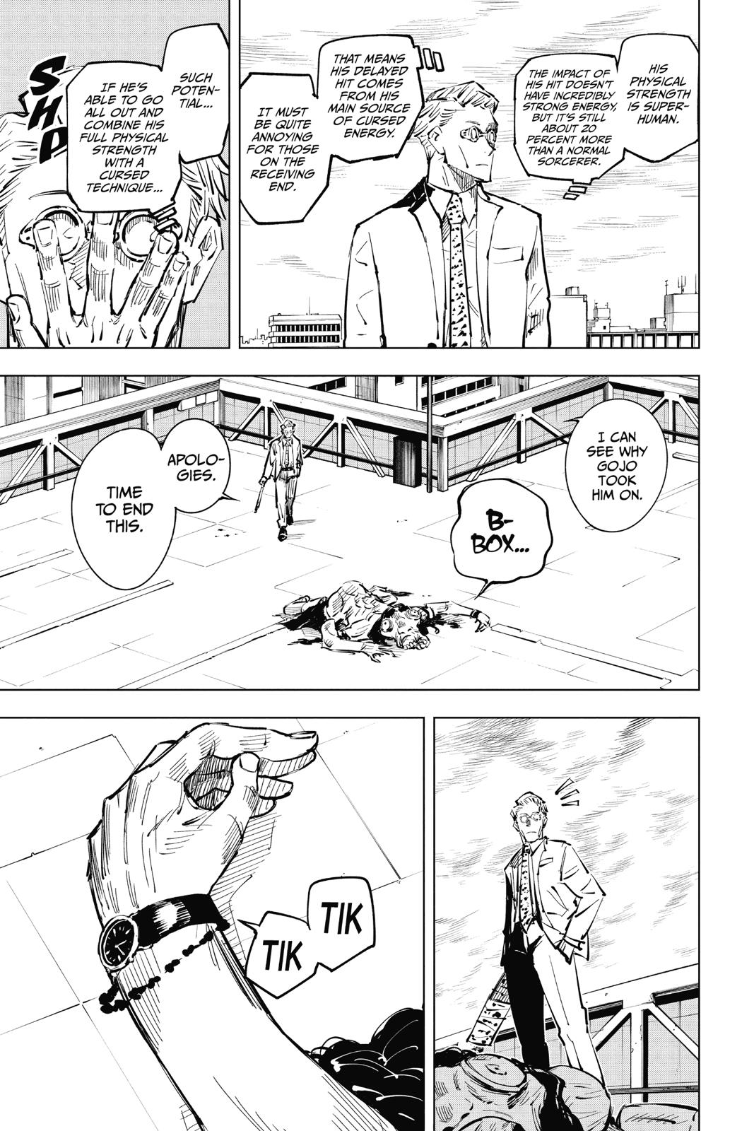 Jujutsu Kaisen Chapter 20 page 9 - Chapter 20: Young Fish and Reverse Punishment, Part 2