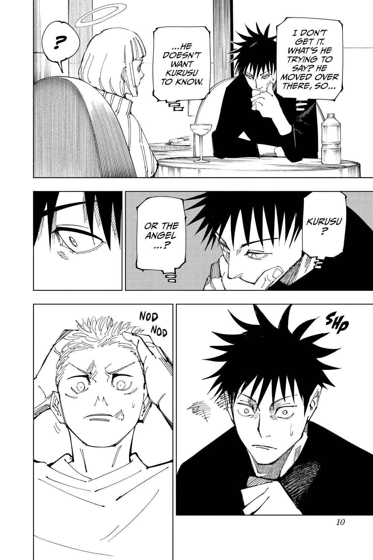 Jujutsu Kaisen Chapter 200 page 10 - Chapter 200: Direct Talks, Part 1