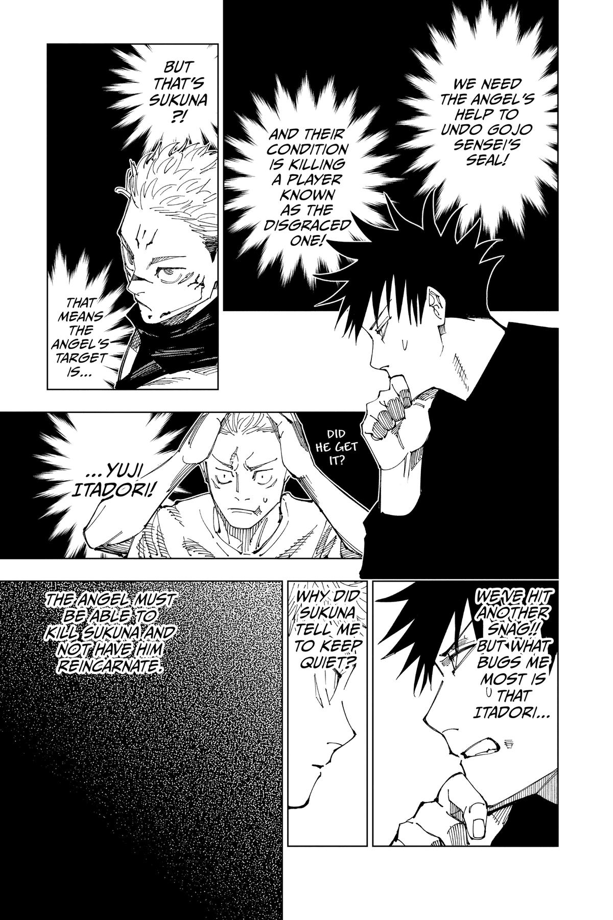 Jujutsu Kaisen Chapter 200 page 11 - Chapter 200: Direct Talks, Part 1
