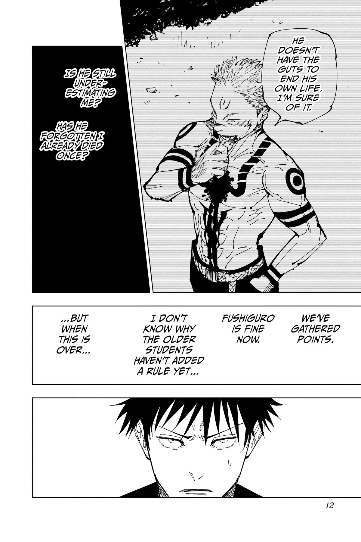 Jujutsu Kaisen Chapter 200 page 12 - Chapter 200: Direct Talks, Part 1