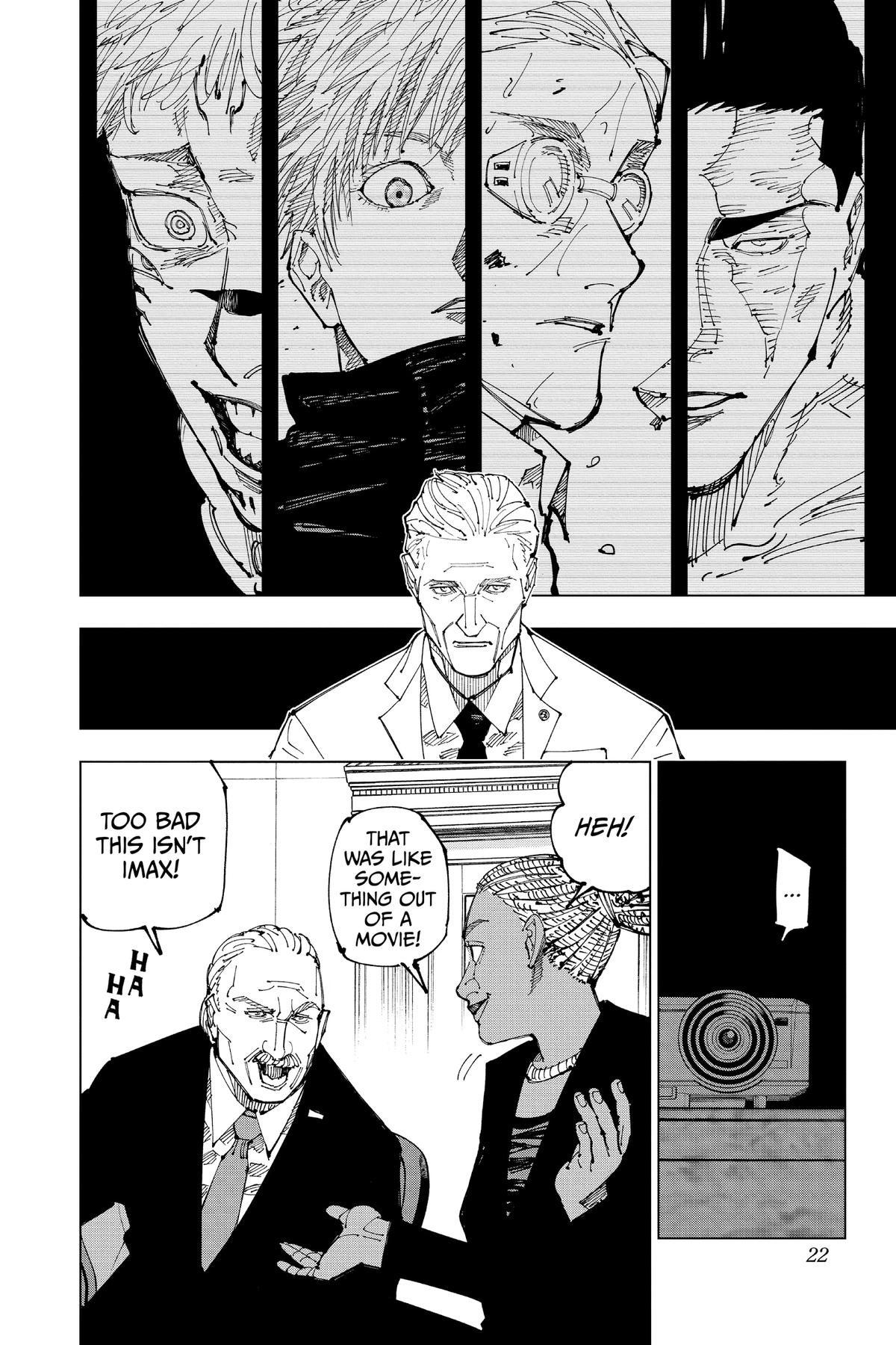 Jujutsu Kaisen Chapter 200 page 22 - Chapter 200: Direct Talks, Part 1
