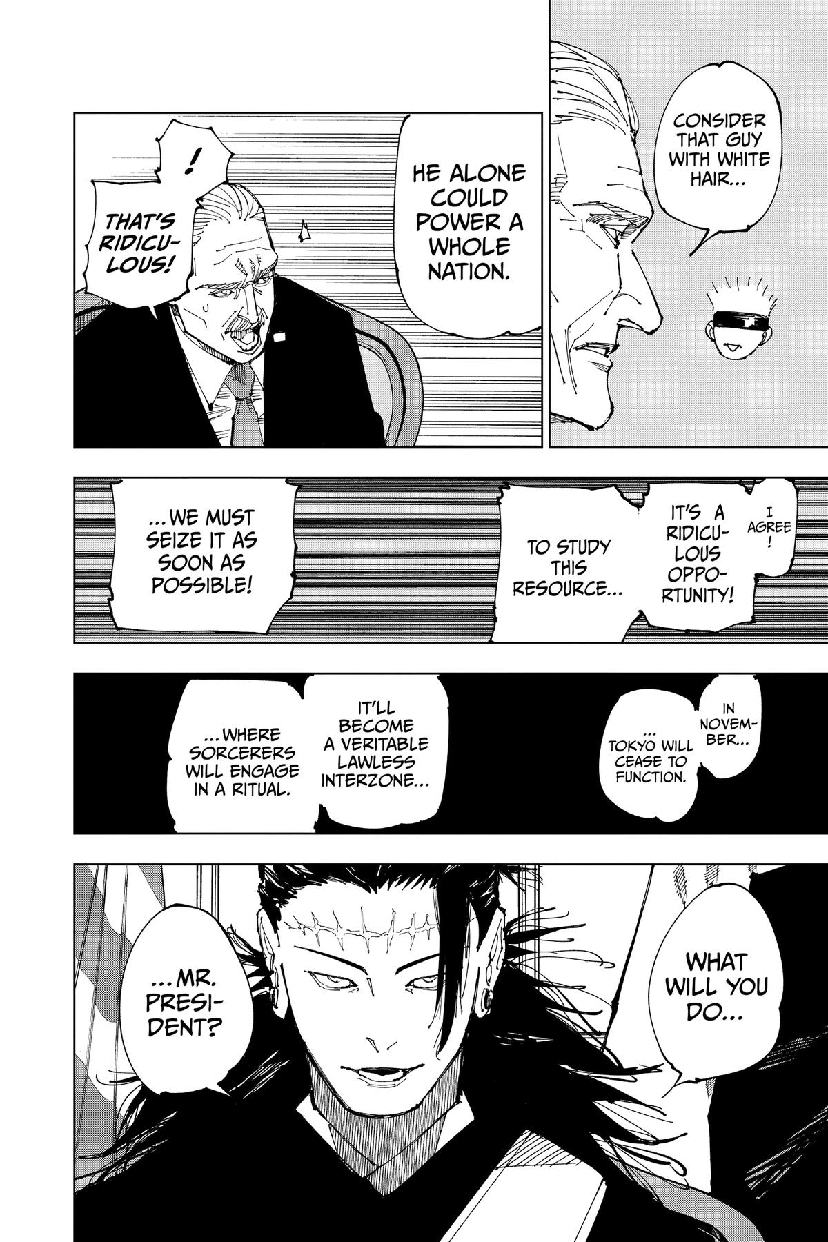 Jujutsu Kaisen Chapter 200 page 24 - Chapter 200: Direct Talks, Part 1