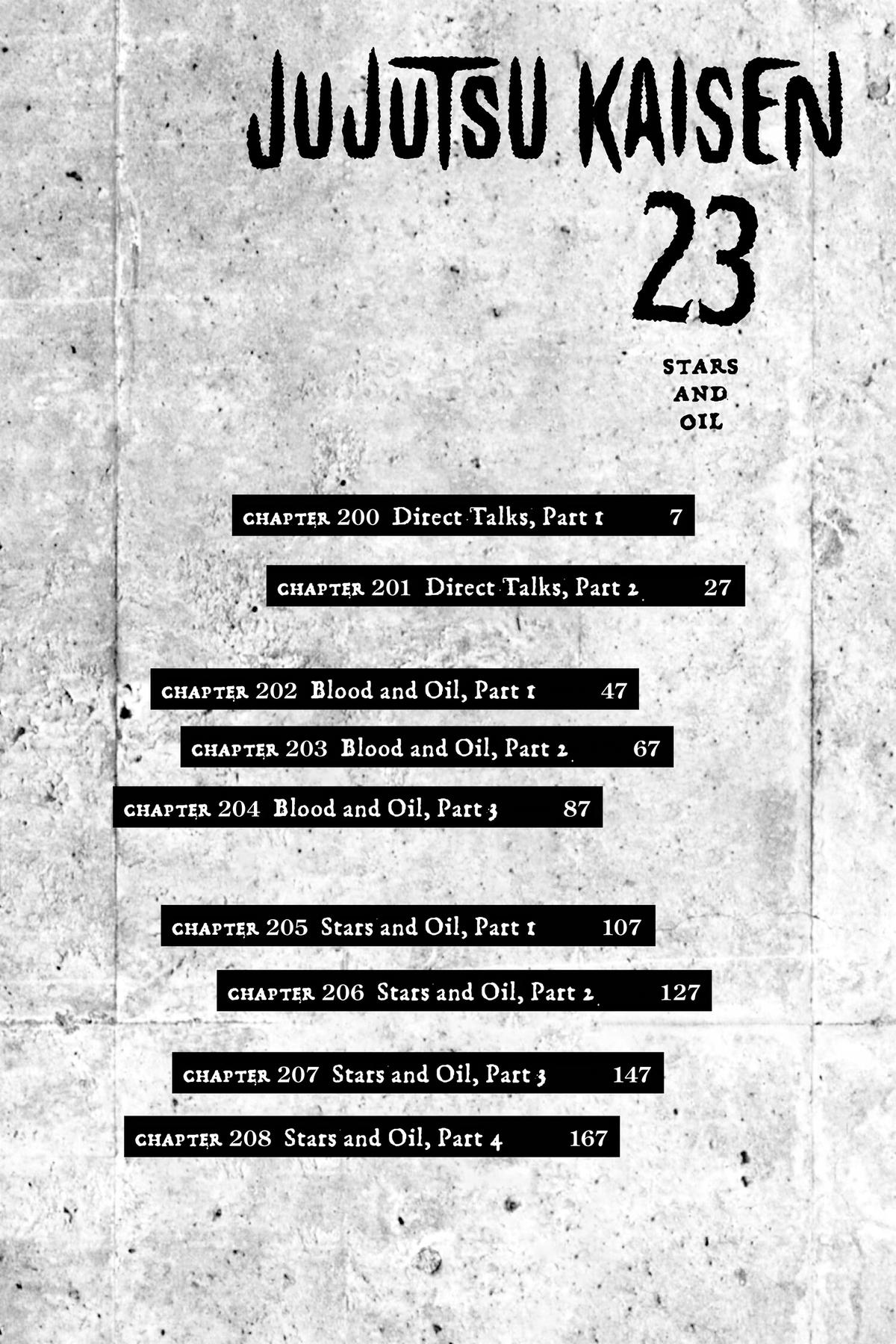 Jujutsu Kaisen Chapter 200 page 6 - Chapter 200: Direct Talks, Part 1