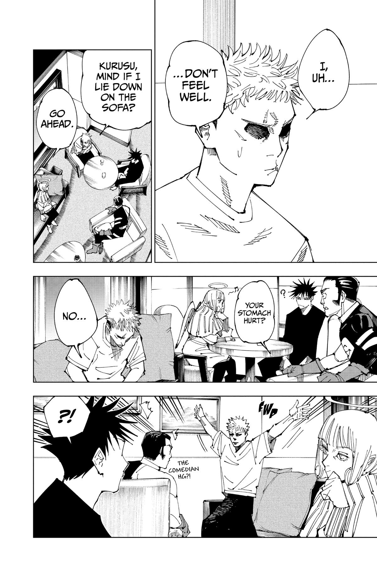 Jujutsu Kaisen Chapter 200 page 8 - Chapter 200: Direct Talks, Part 1